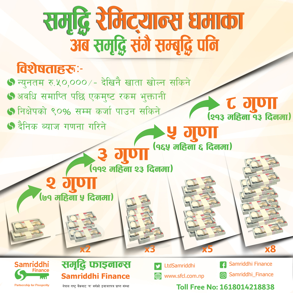 REMITTANCE FIXED DEPOSIT DHAMAKA